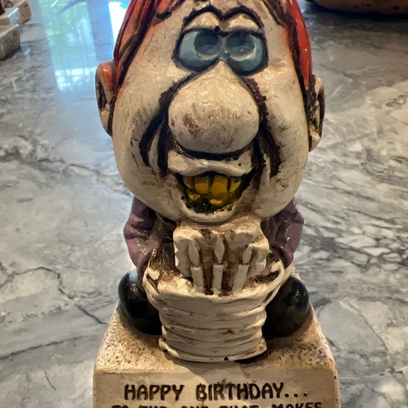 Vintage 1975 Paula Figurine made in Ontario Canada Happy Birthday W300 - Picture 6 of 6